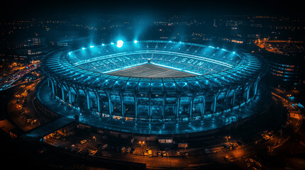 Football stadium. - 796576071