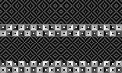 seamless pattern with black and white square on black background for cloth pattern , floor tiles,wallpaper ,curtain,tiles pattern, home decorating design	
