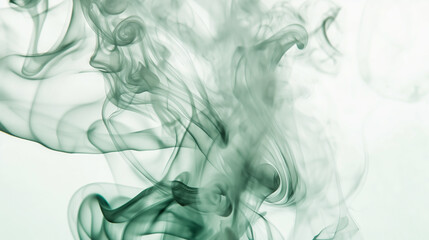 White smoke structure.