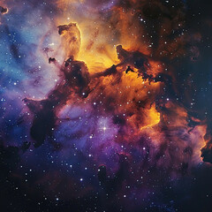 Cosmic Infinity A Stellar Backdrop