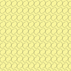 illustration of seamless half circles pattern