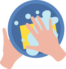 Wash the dishes icon