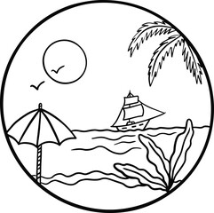 Summer landscape