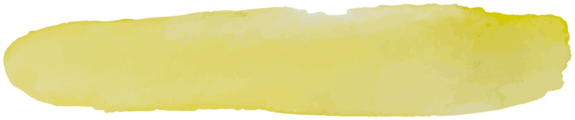Capture the essence of artistic expression with this horizontal watercolor yellow spot clipart. Ideal for adding a hand-drawn touch to designs