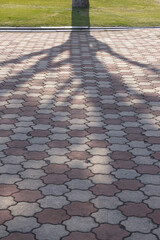 街中の様々な通路や階段の模様