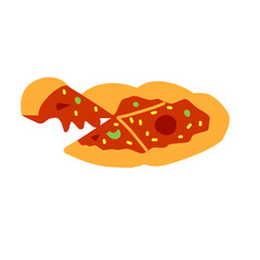 pizza vector illustration