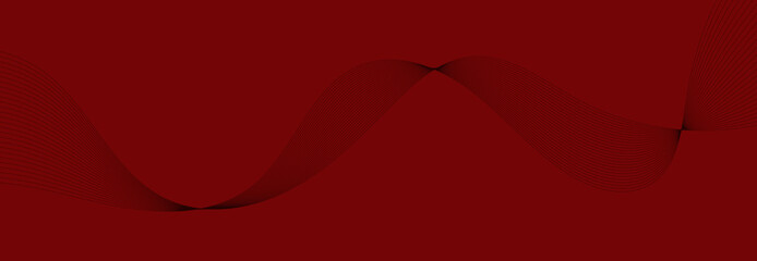 Abstract vector background with red wavy lines. EPS10
