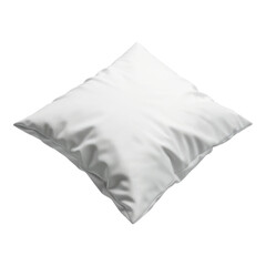 White pillow isolated on transparent background
