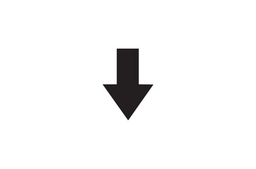 Downward Arrow icon illustartion