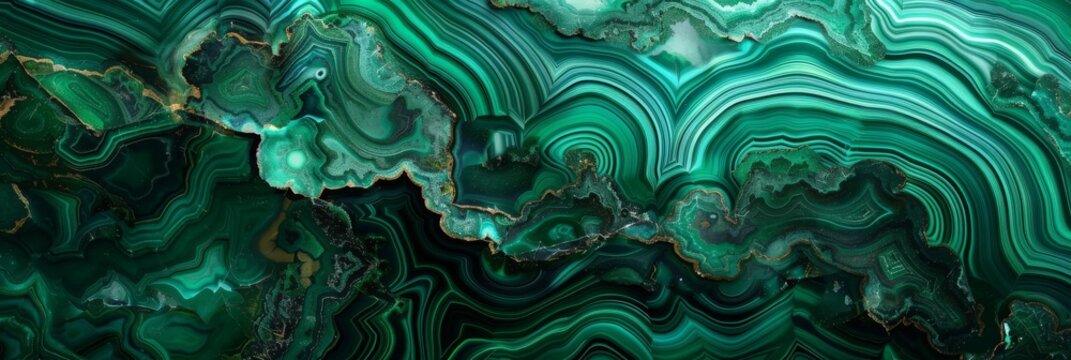 Malachite Texture Background, Naturel Emerald Marble, Green Agate Stone