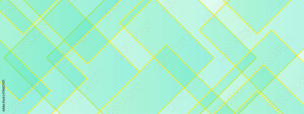 Aufkleber abstract gold and green vector blueprint background with modern design. vector abstract futuristic a