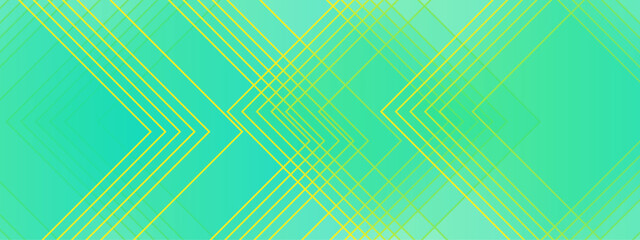 Abstract Gold and Green vector blueprint background with modern design. Vector abstract futuristic architecture concept with digital geometric connection golden lines