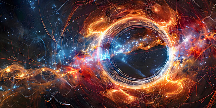 Torus field energy. AI generated.	