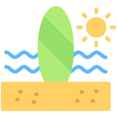Paddle Surf Icon
