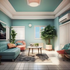 ''modern living room.''
