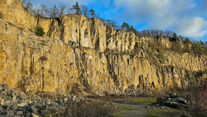 Steinbruch in Schriesheim
