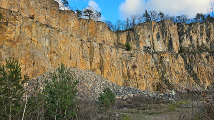 Steinbruch in Schriesheim