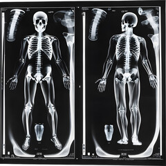 X-ray images from patient, ai-generatet - 796650046