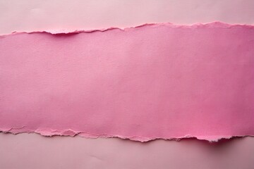 Texture background, cut or torn pink paper background textured