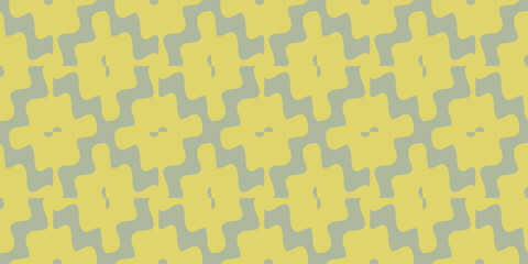 Kaleidoscope Shapes Abstract Pattern. Ethnic Design.