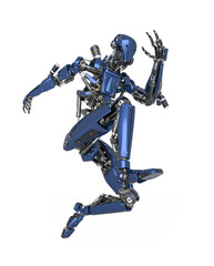 apocalypse cyborg is jumping fast