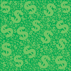 money seamless pattern. great for banners, wallpapers, cards, image covers. Happy father day. Vector illustration
