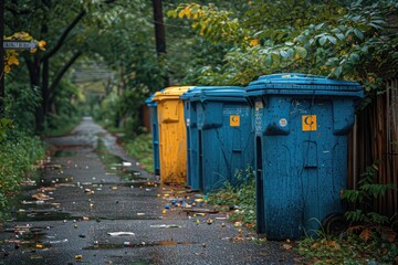 garbage plastic of pile professional photography