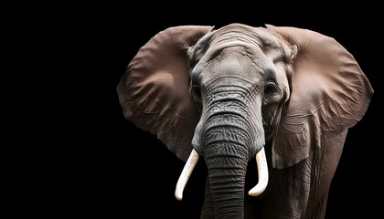 Fototapeta premium Portrait of an elephant