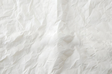 Obraz premium white crumpled paper texture