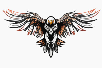 Obraz premium Tribal Eagle Artwork