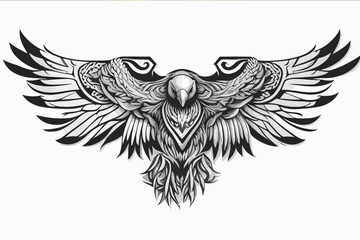 Tribal Eagle Artwork