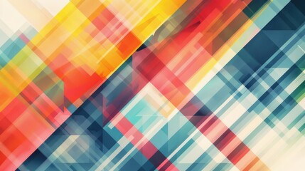A colorful abstract design with a lot of different colors and shapes