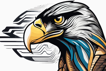 Tribal Eagle Artwork