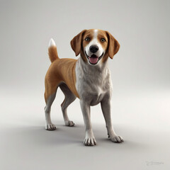 3D Dog Model