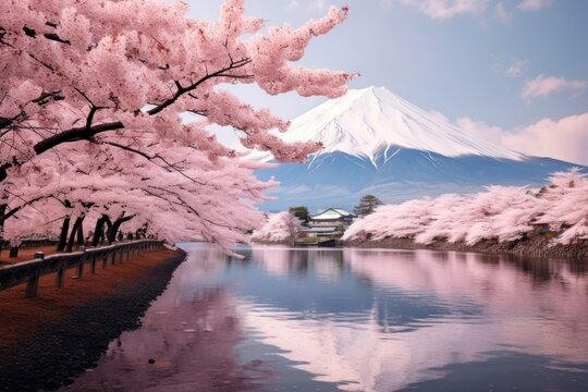 Sakura outdoors blossom scenery