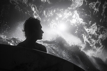 Obraz premium surfboards on the beach 