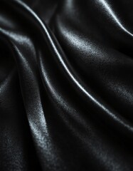 black and silver luxury concept linings abstract wallpaper background from Generative AI