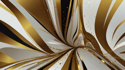 abstract background with golden and white colors