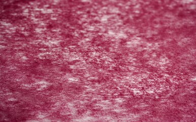 Close up pink brown wine colored thin fabic clothing material texture background isolated on horizontal ratio template with empty copy space for social media, website post, and cover prints.