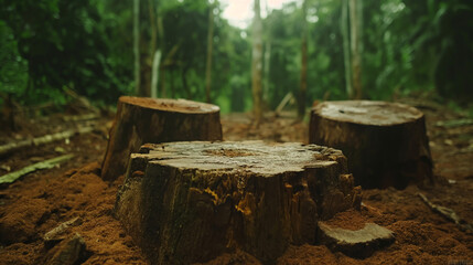 Obraz premium Pictures of environmental damage and loss of biodiversity in important habitats. scientists, environment, environmental conservation