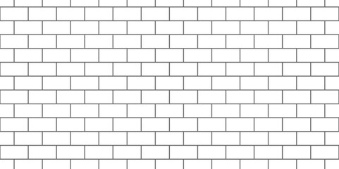 Fototapeta premium White brick background texture. White brick pattern and white background wall brick. 