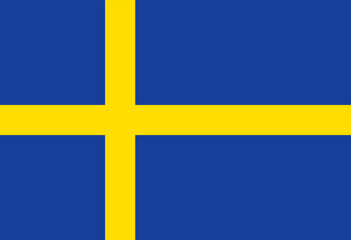 Sweden flag illustrator country flags