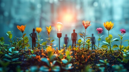 In a corporate setting a manager mentors and develops their team members