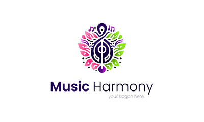 Melodic Elegance, A Sophisticated Music Logo Design