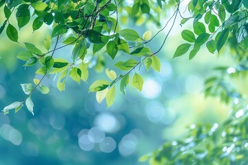 A close up of a green leafy plant with droplets of water on it