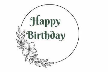   happy birthday card wallpaper and negative space you can write anything also use anywhere 