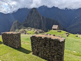 Overview of Machu Picchu, Peru - April 2024