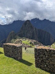 Overview of Machu Picchu, Peru - April 2024