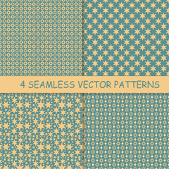 Seamless holiday new year and Christmas pattern wallpaper with stars minimalism print	