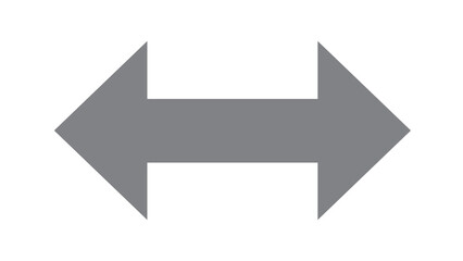arrow right left arrow icon design illustration.